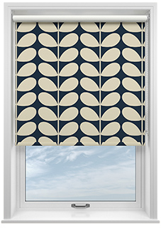 Orla Kiely Jumbo Solid Stem, Whale - Roller Blind
